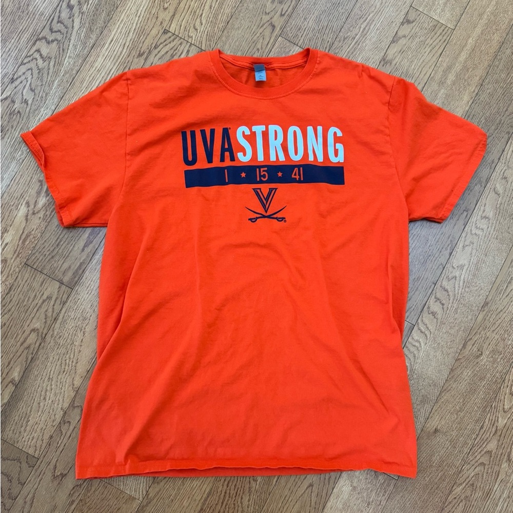 UVA Strong Men's Orange T-Shirt